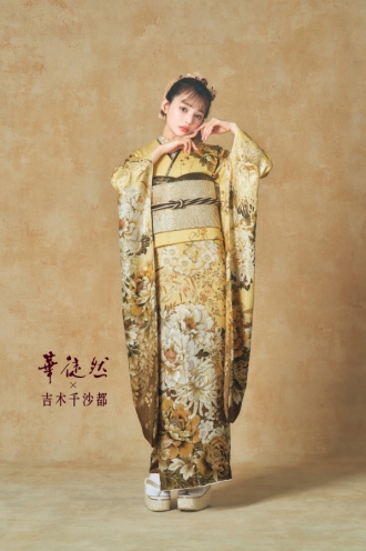 華徒然×吉木千紗都 ちいぽぽ 振袖